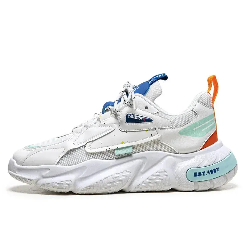 2024 Trendy & Comfortable Breathable Mesh Sneakers – Summer Hot-Sale Casual Shoes for Men with Thick Outsoles