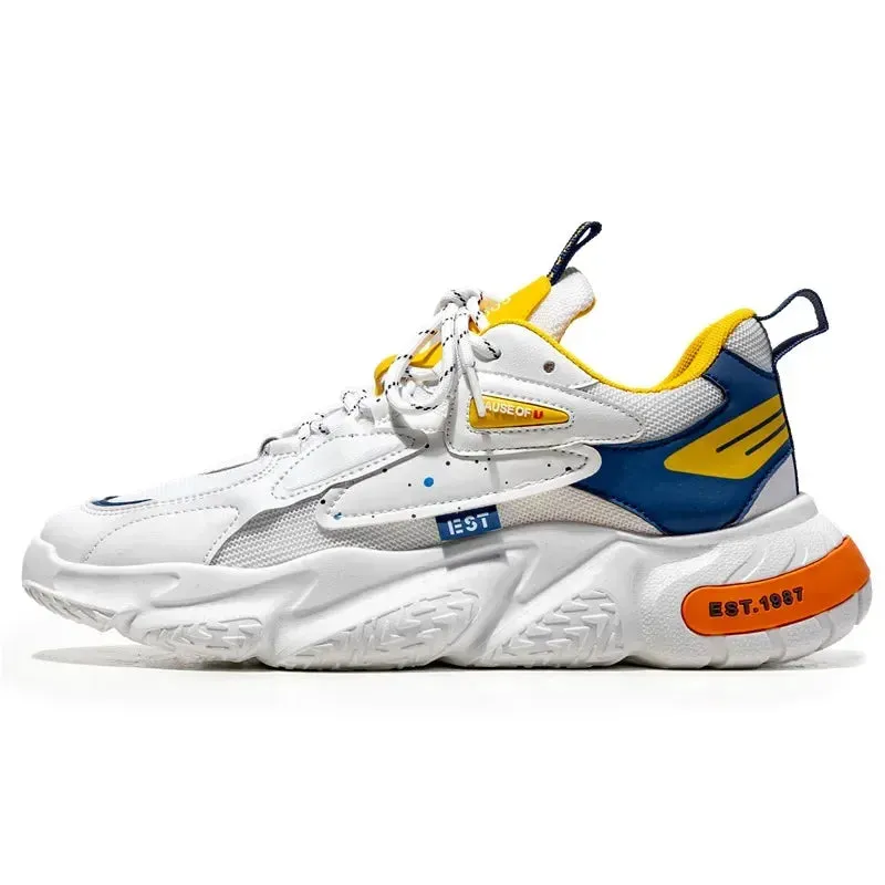 2024 Trendy & Comfortable Breathable Mesh Sneakers – Summer Hot-Sale Casual Shoes for Men with Thick Outsoles