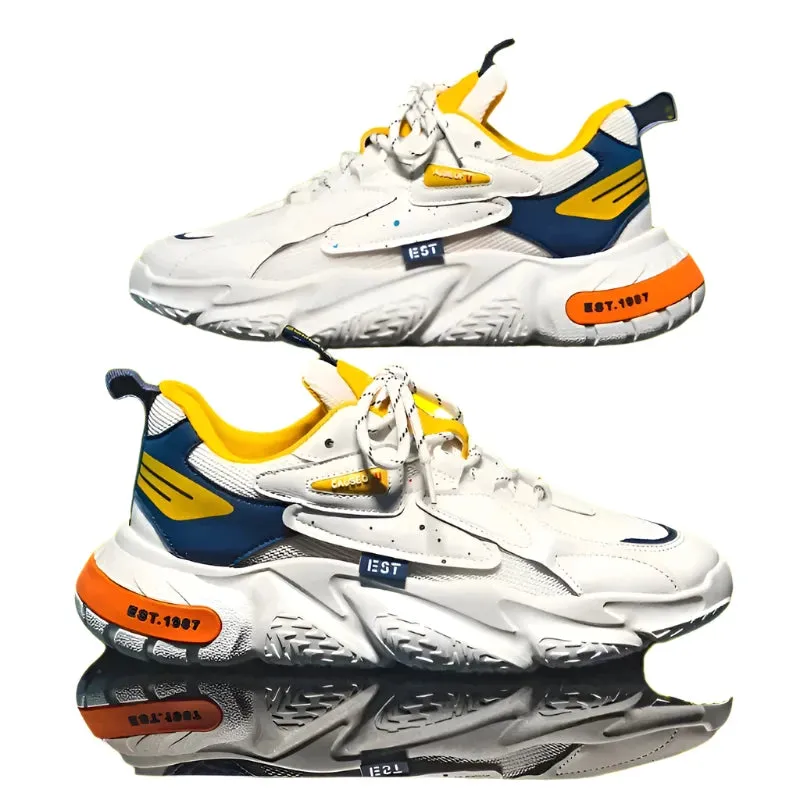 2024 Trendy & Comfortable Breathable Mesh Sneakers – Summer Hot-Sale Casual Shoes for Men with Thick Outsoles