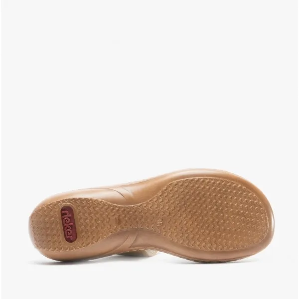 60825-60 Ladies Mule Sandals Sand