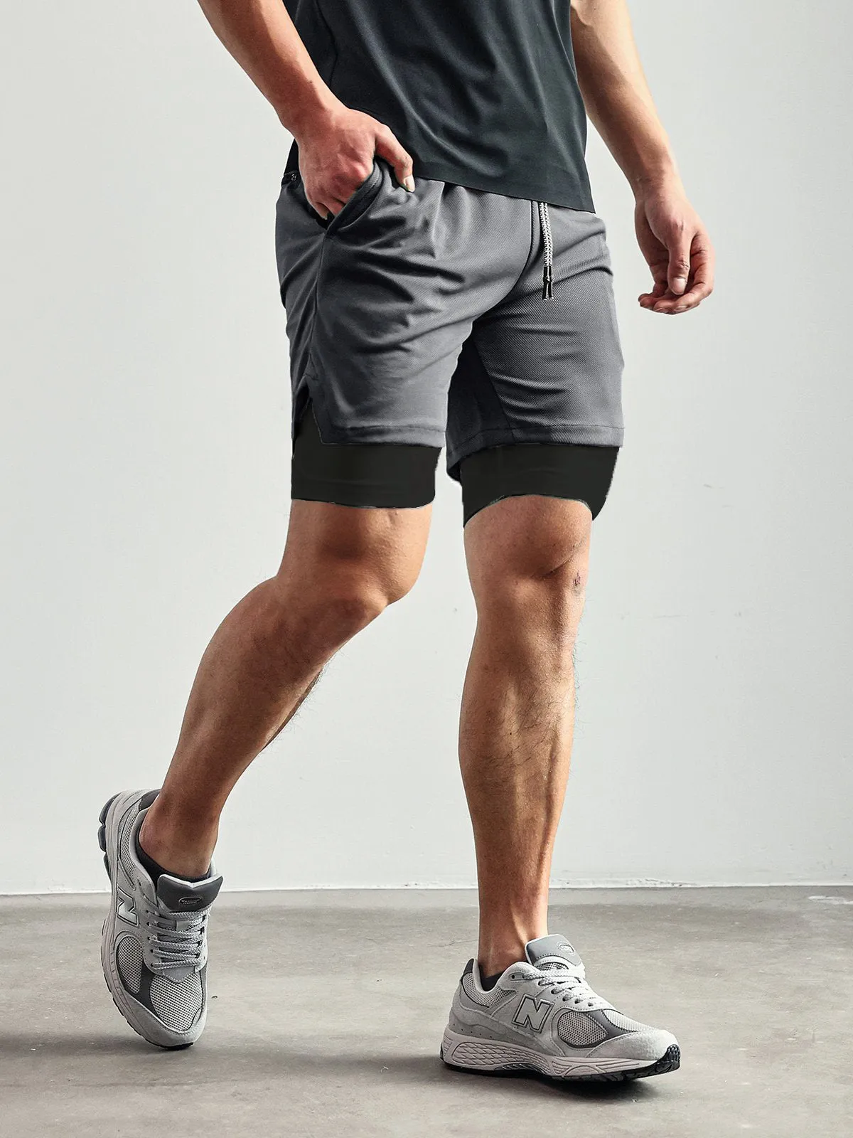 7" Kinetic Pocket Lined 2 in 1 Mesh Stretch Short