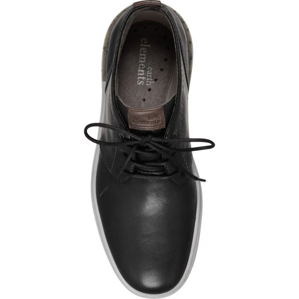 Abound Black Leather Mens Earth Elements Chukka Boot