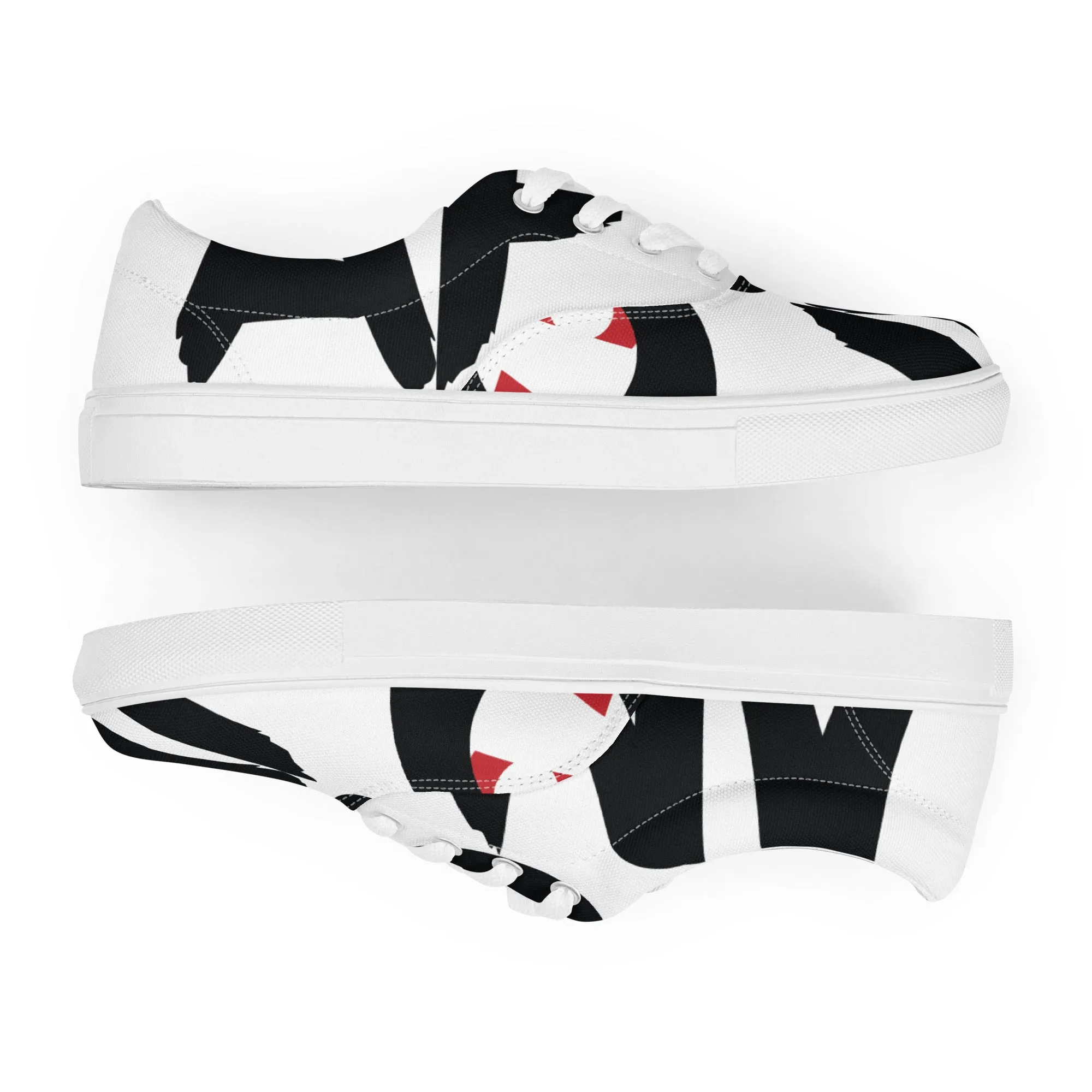 AFRICAN SAMURAI Women’s Lace-Up Canvas Shoes