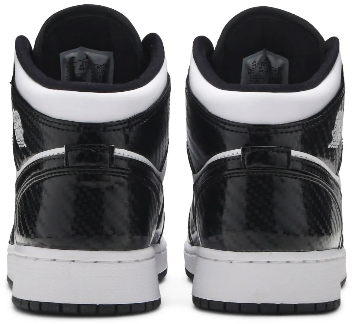 Air Jordan 1 Mid SE GS 'All Star / Carbon'