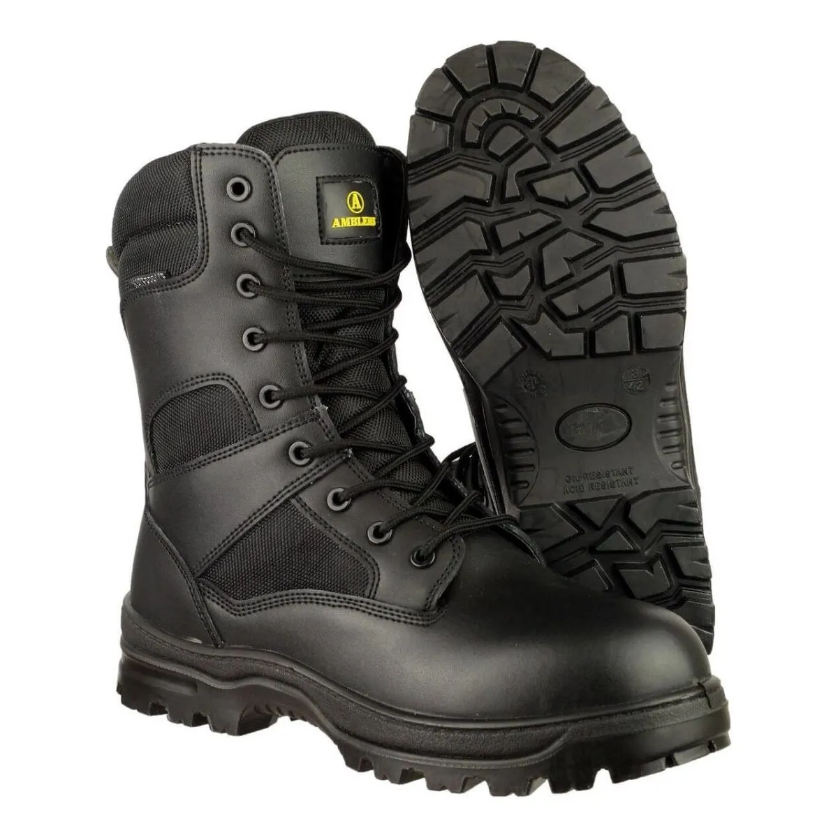 Amblers Combat High-Leg Waterproof Metal-Free Boots Mens