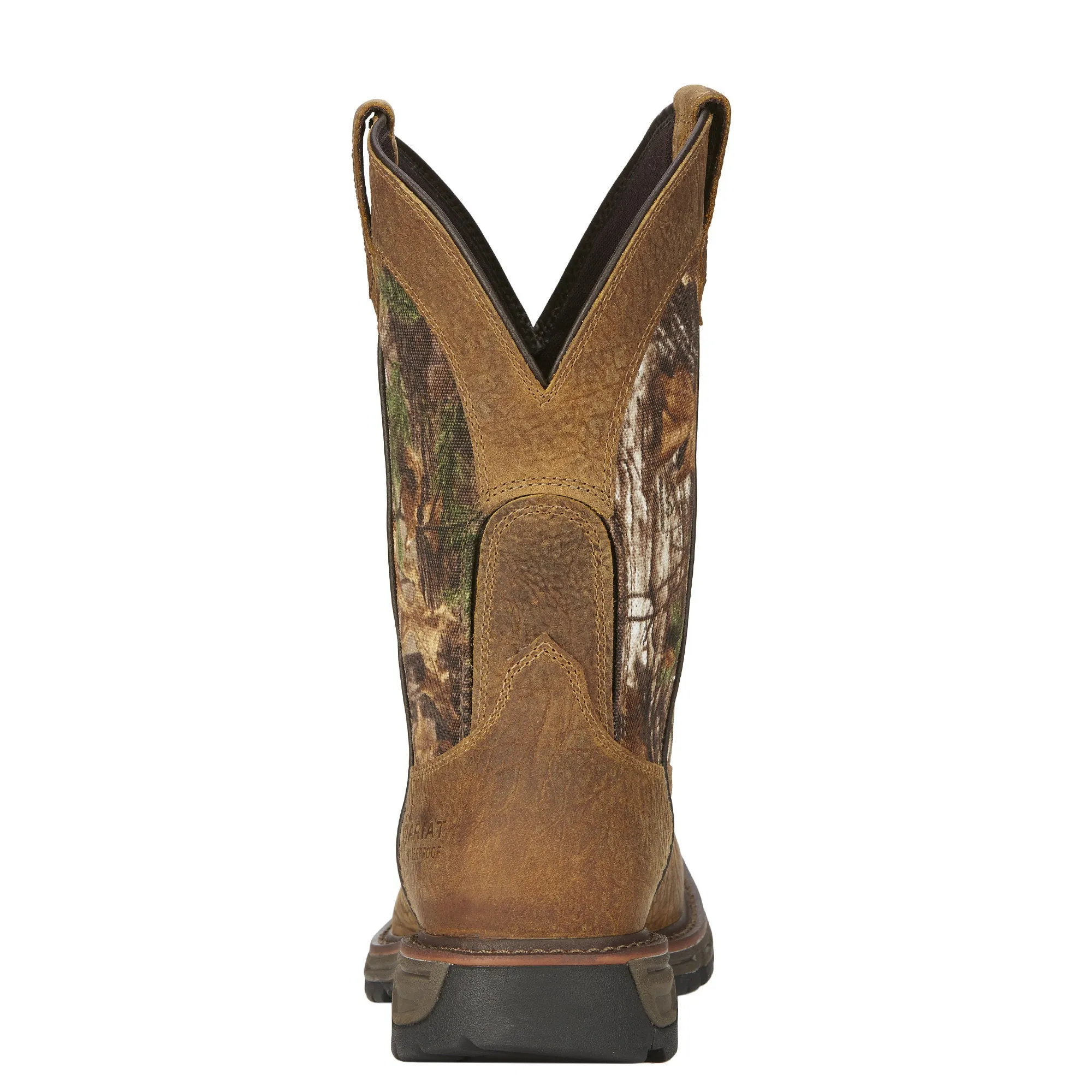 Ariat Mens Conquest Pullon Brush Brown - Waterproof