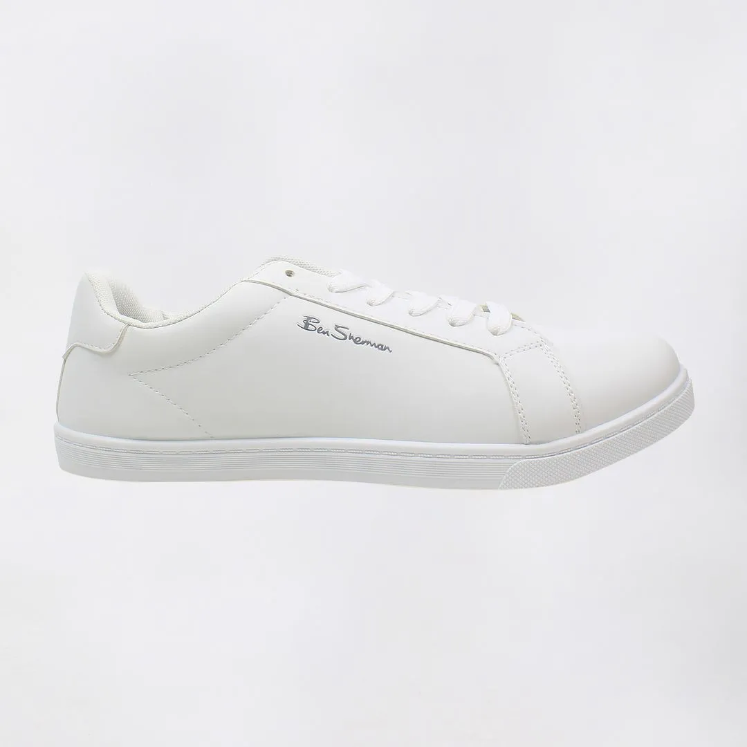 Ben Sherman Gino Mens White Trainers NO BOX