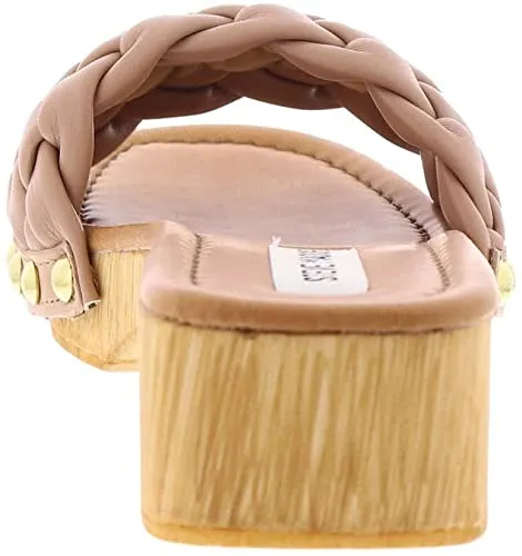 Bennet Slide Sandals in Tan