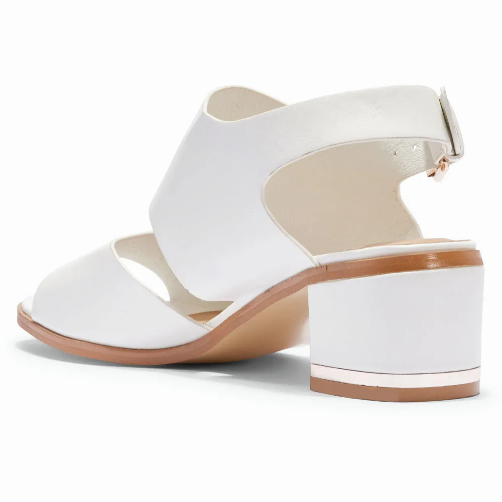 Block Heel Sandals Synthetic