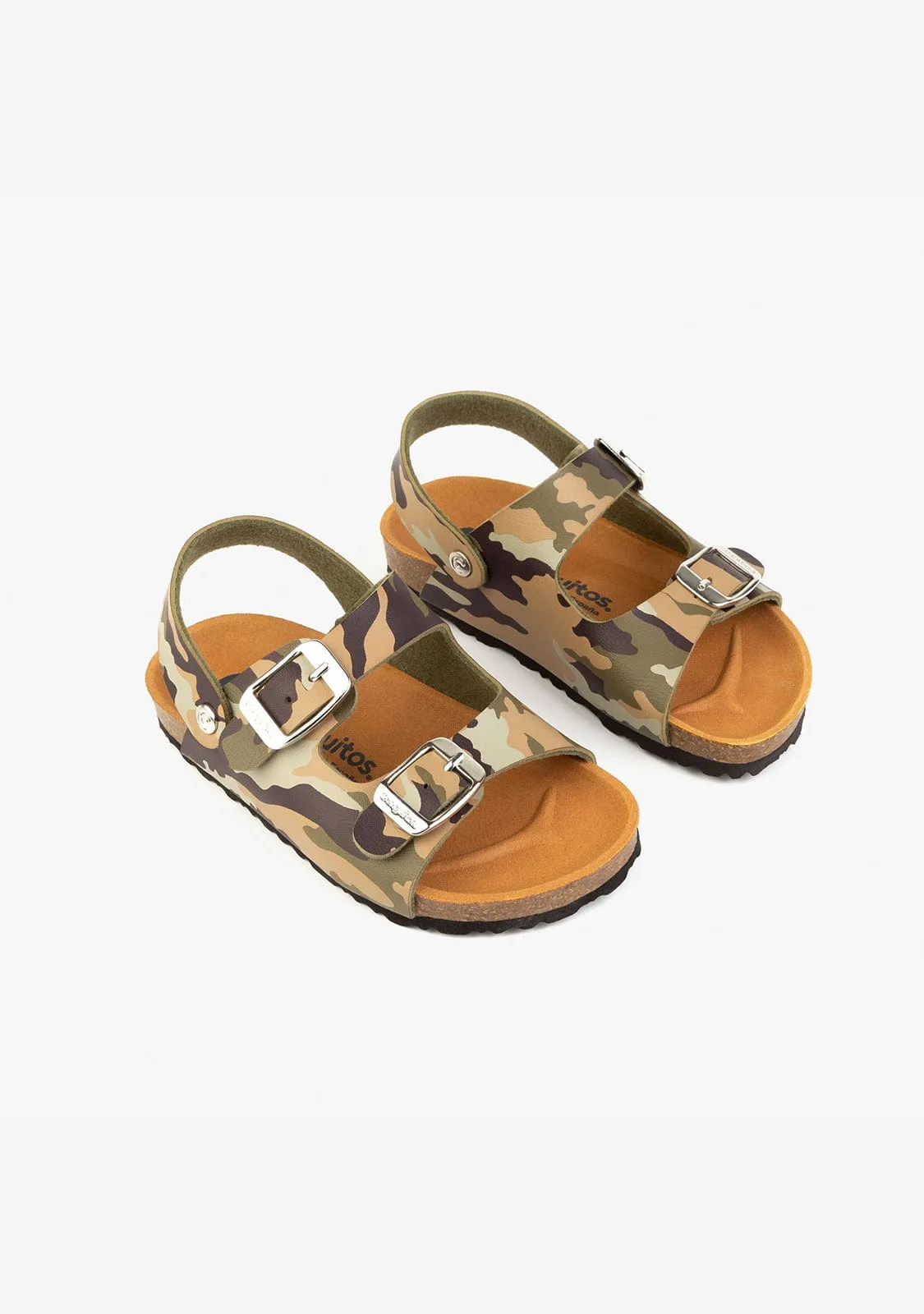 Boy's Camouflage Bio Sandals