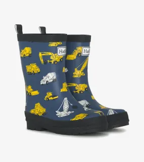 Boys Under Construction Matte Wellies