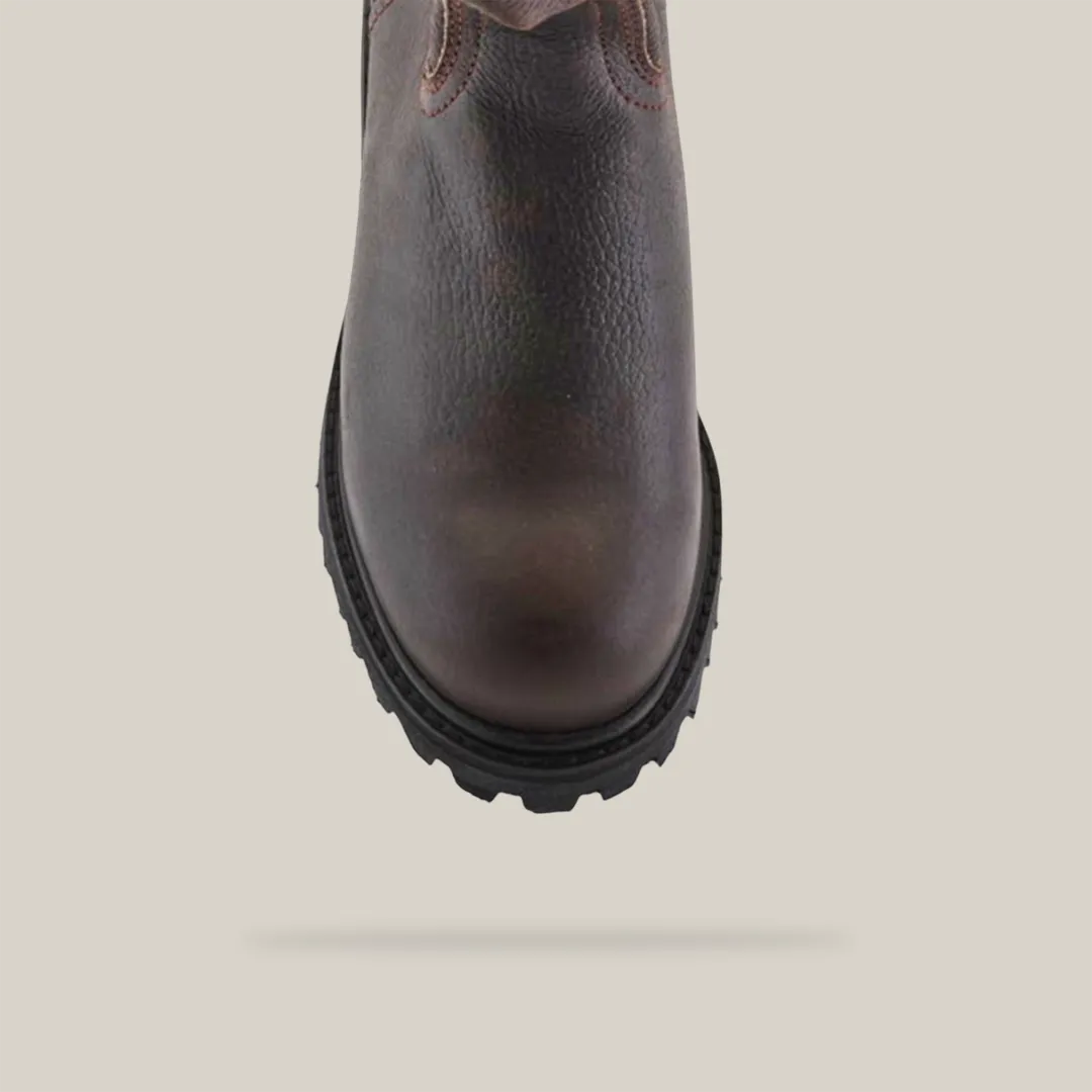 Brown Roper - Tractor Sole - Composite Toe