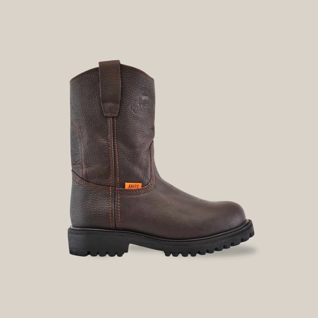Brown Roper - Tractor Sole - Soft Toe