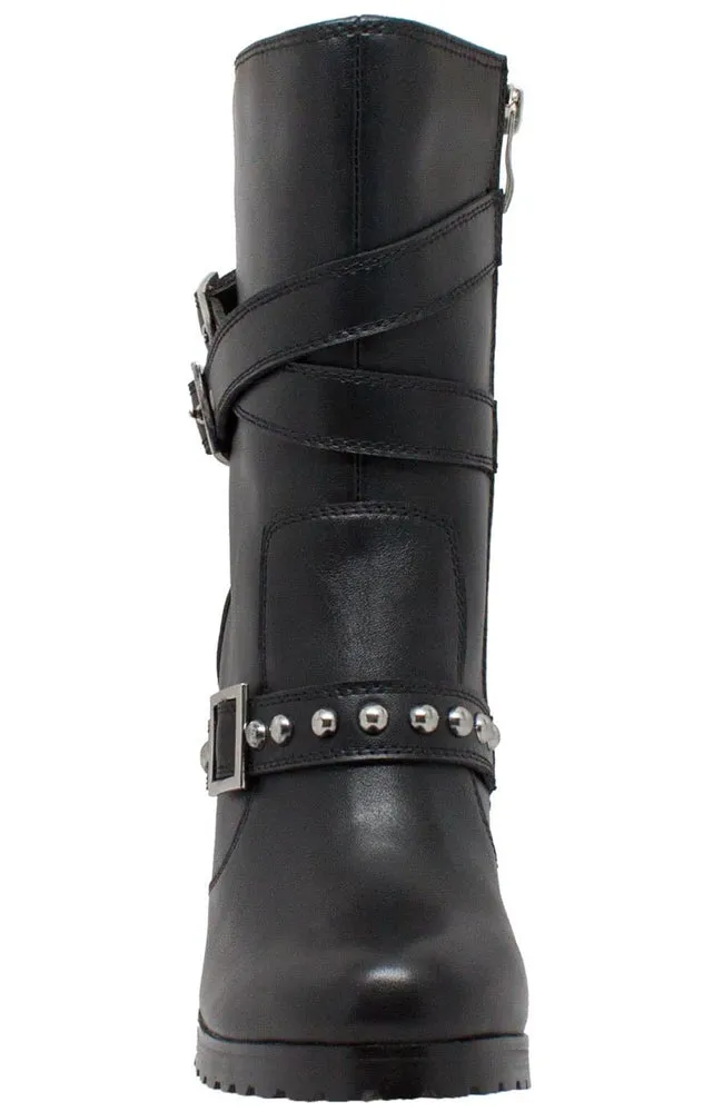 Buckle Boot with Heel