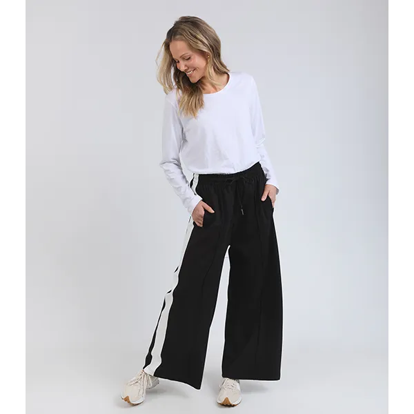 Carmen Wide Leg Pants Black
