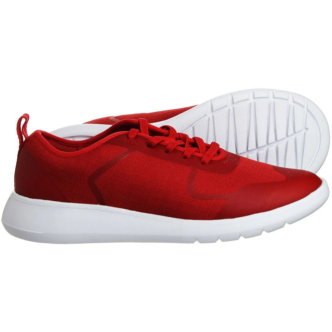 Clarks Scape Soar Kids Red Trainers