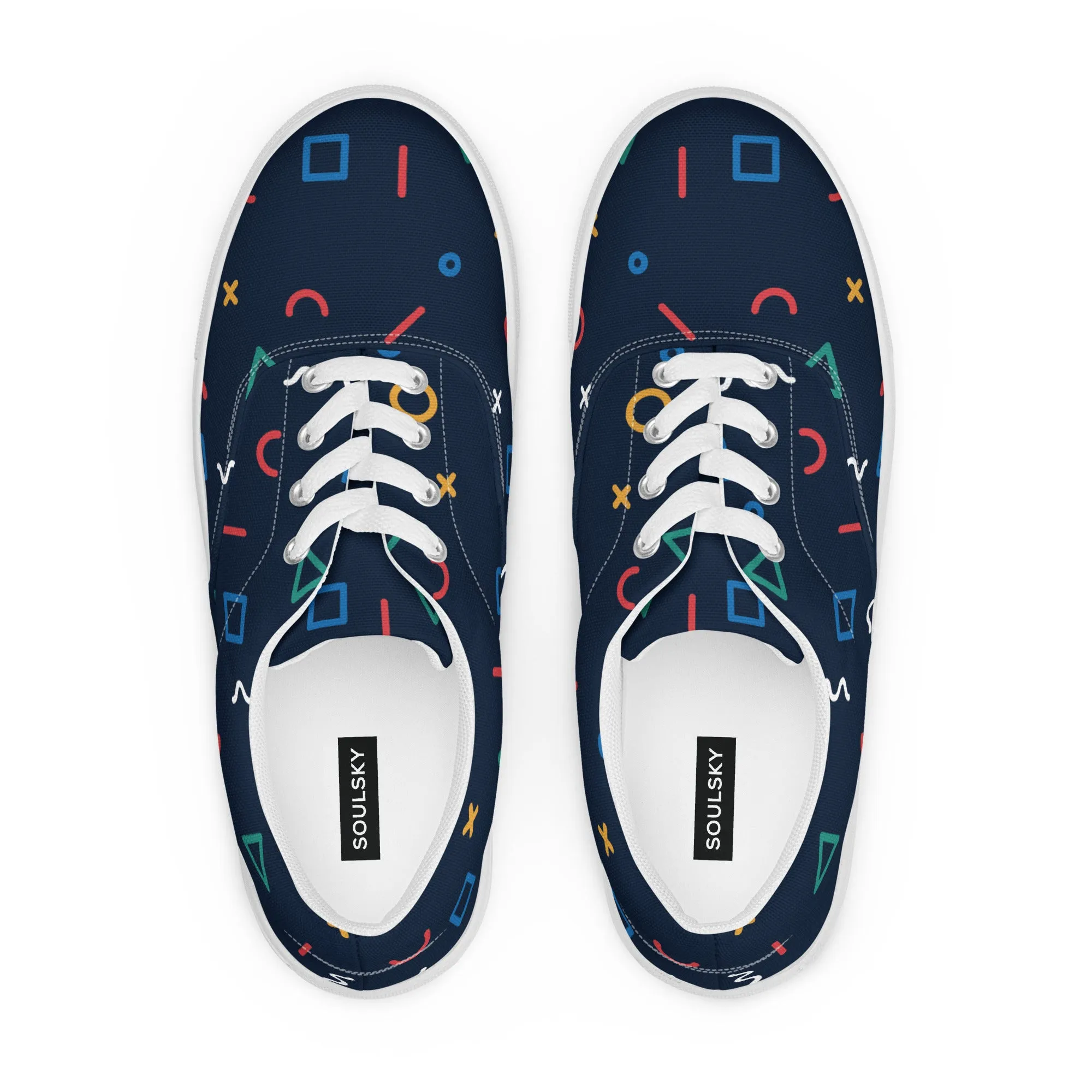 COSMIC Women’s Lace-Up Canvas Shoes