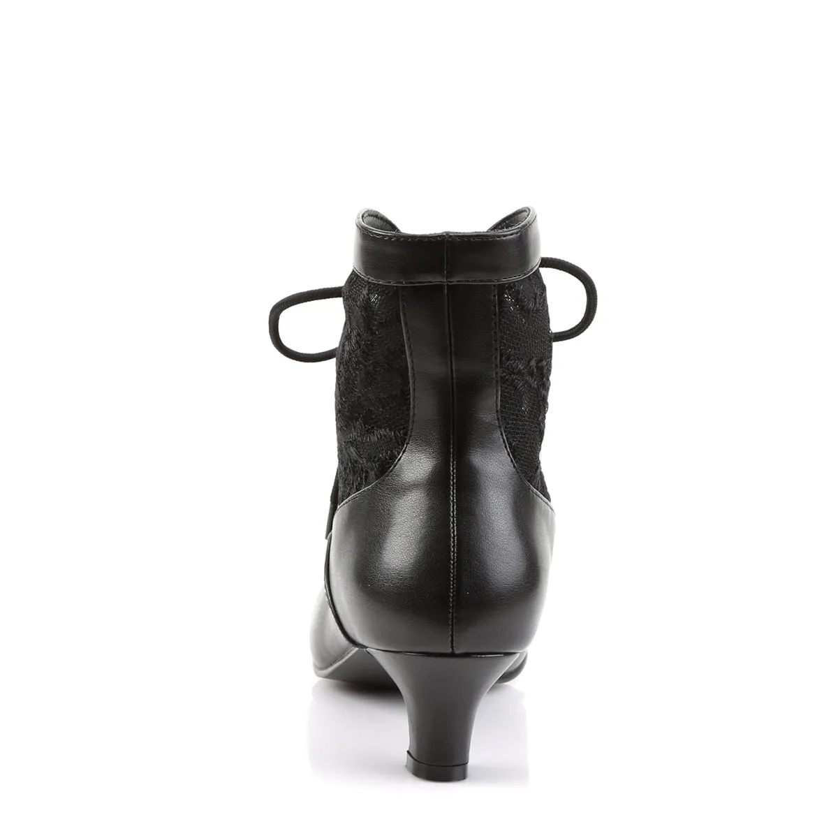 DAME-05 Funtasma Black PU Fancy Dress Women's Boots (Fantasy Footwear)