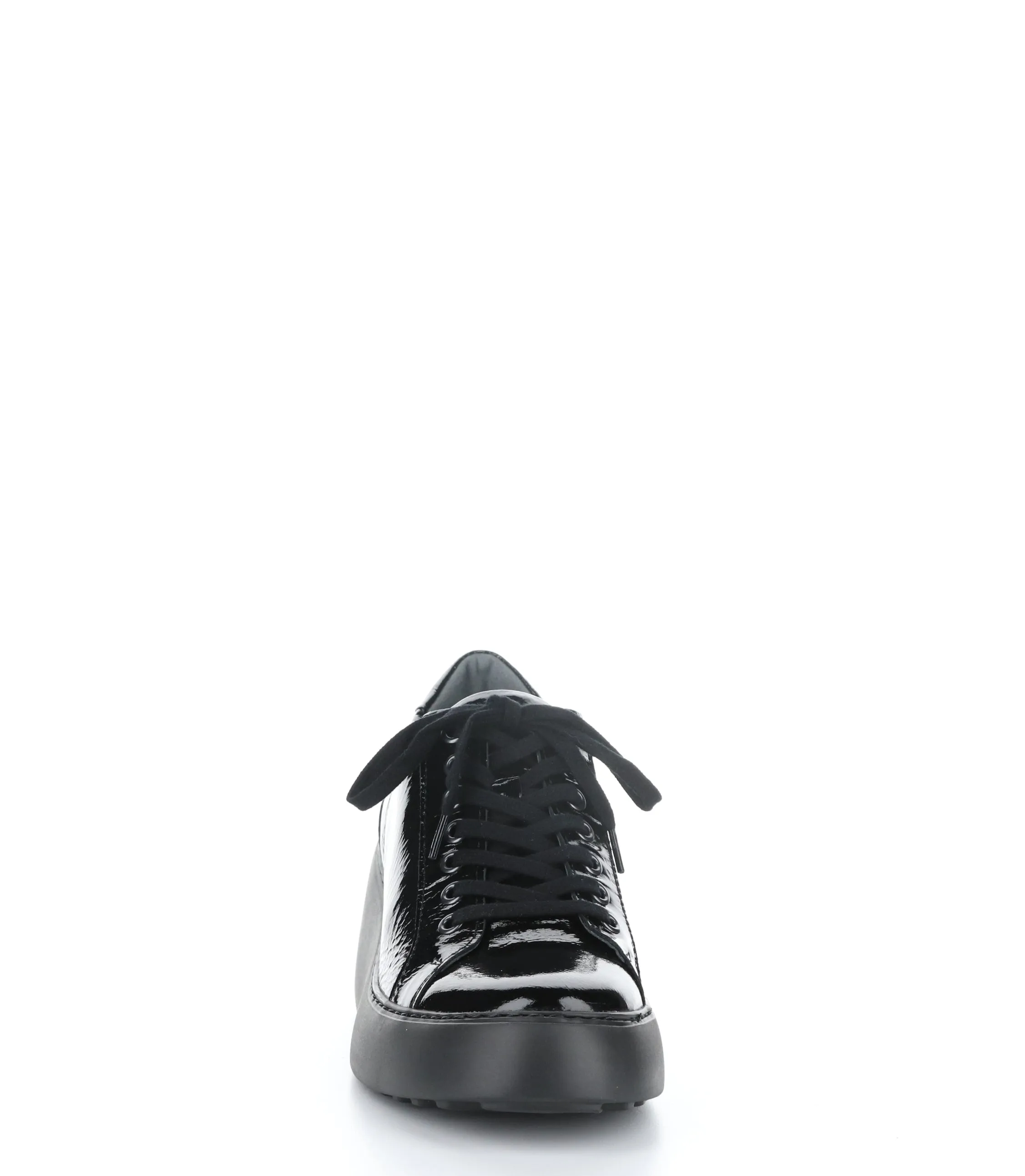 DILE450FLY BLACK Round Toe Trainers|DILE450FLY Baskets �� Lacets in Noir