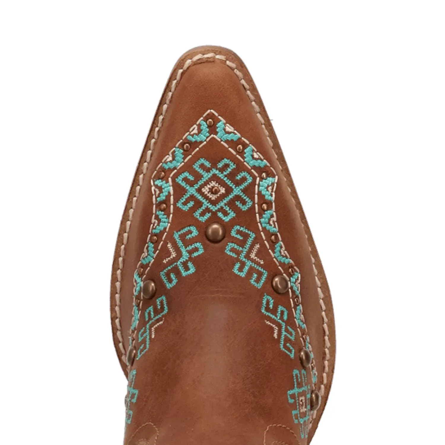 Dingo Womens Tequila Sunrise Brown Suede Cowboy Boots