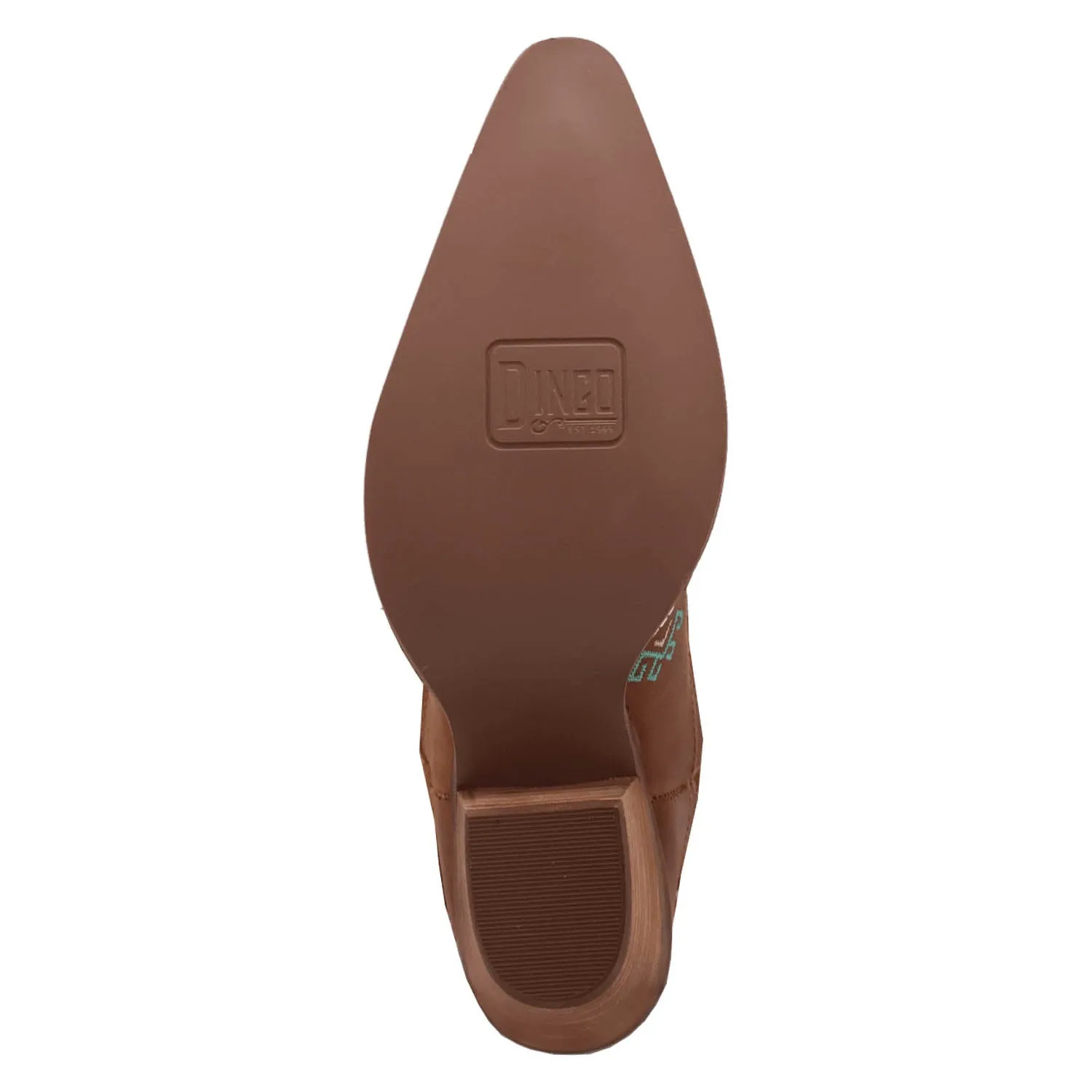 Dingo Womens Tequila Sunrise Brown Suede Cowboy Boots