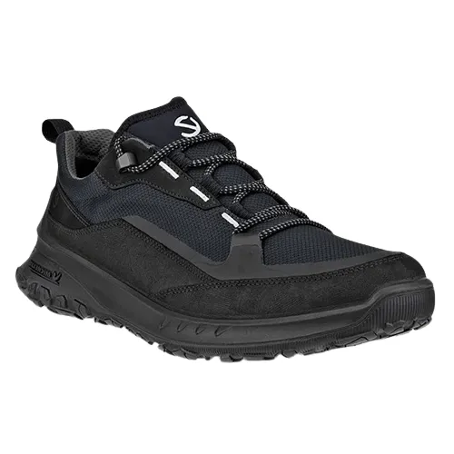 Ecco Men's Waterproof Trainers - 824254 ULT-TRN  - Black/Black