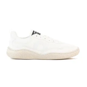 ECOALF OFF WHITE SYNTHETIC LEATHER ALCUDIA TRAINERS FOR WOMEN