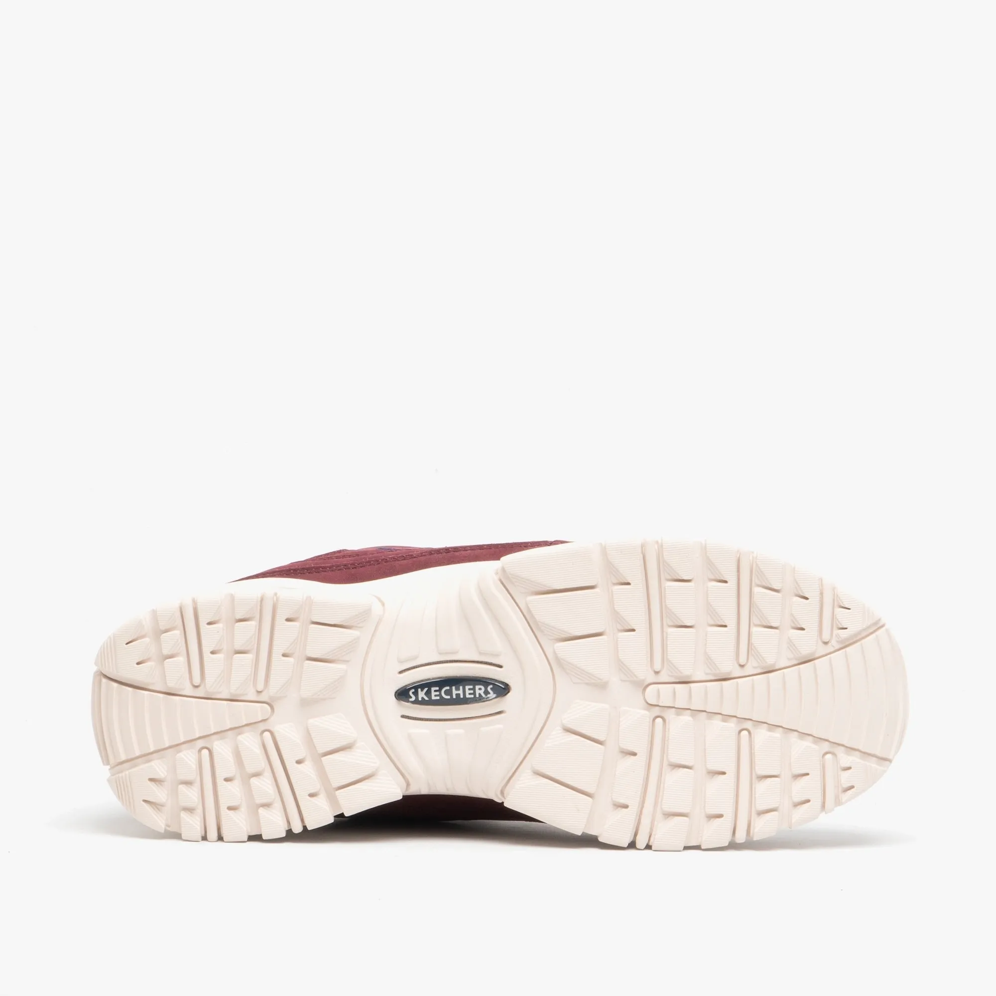 ENERGY Ladies Retro Sports Trainers Burgundy