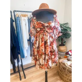 Floral Babydoll Dress