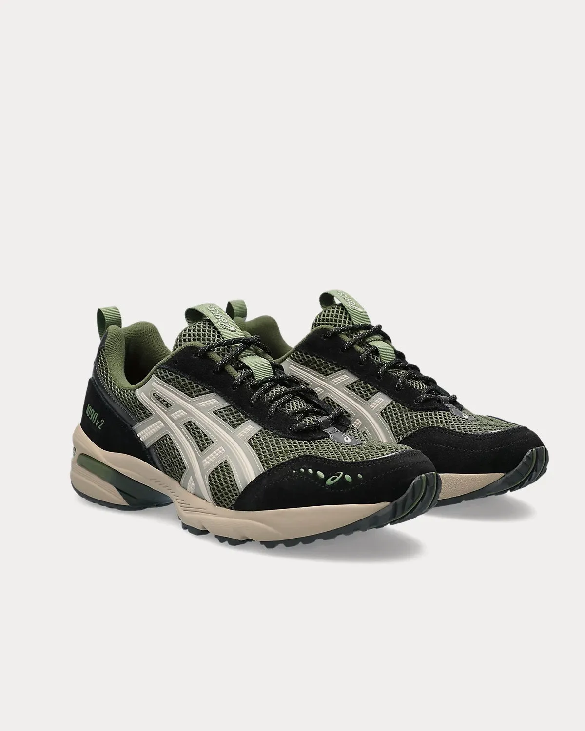 Gel-1090v2 Forest / Simply Taupe Low Top Sneakers