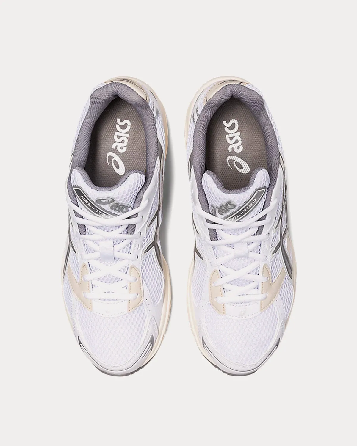 Gel-1130 White / Clay Grey Low Top Sneakers