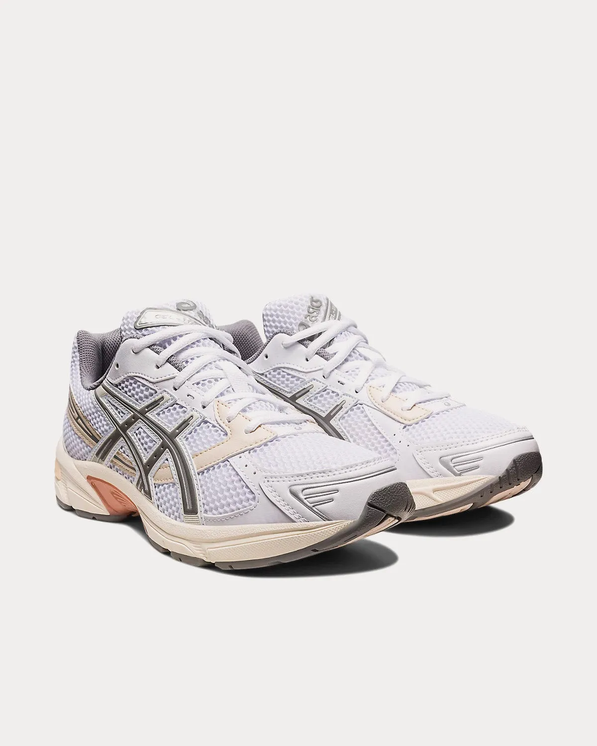 Gel-1130 White / Clay Grey Low Top Sneakers