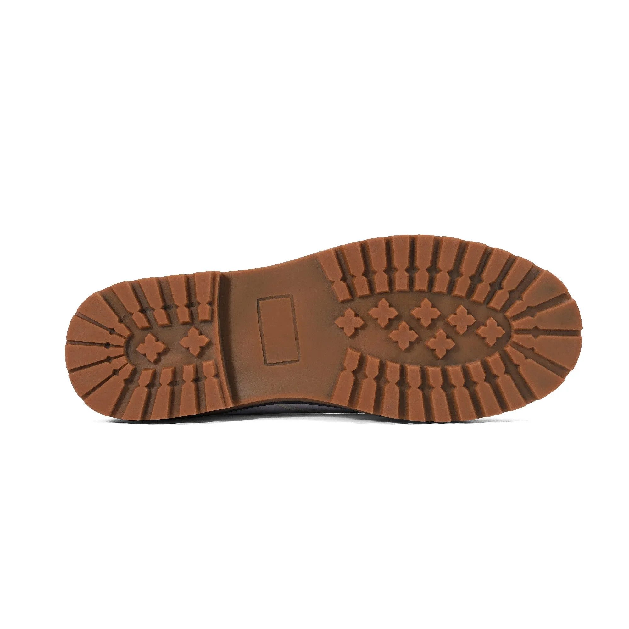 Gothic Purple Forest Leather Brown Outsole All Season Boots
