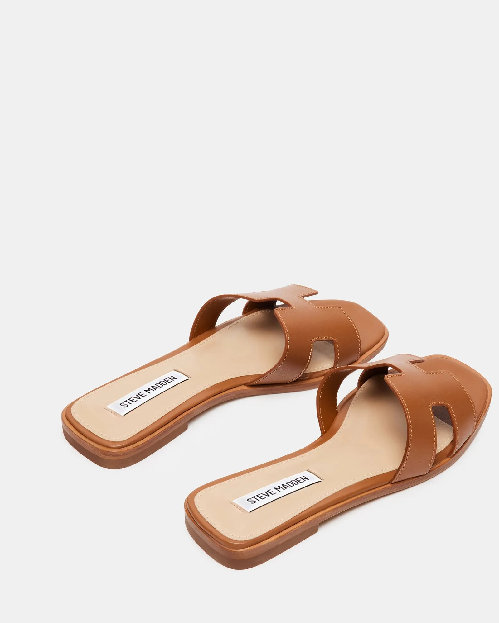 Hadyn Cognac Leather Sandal