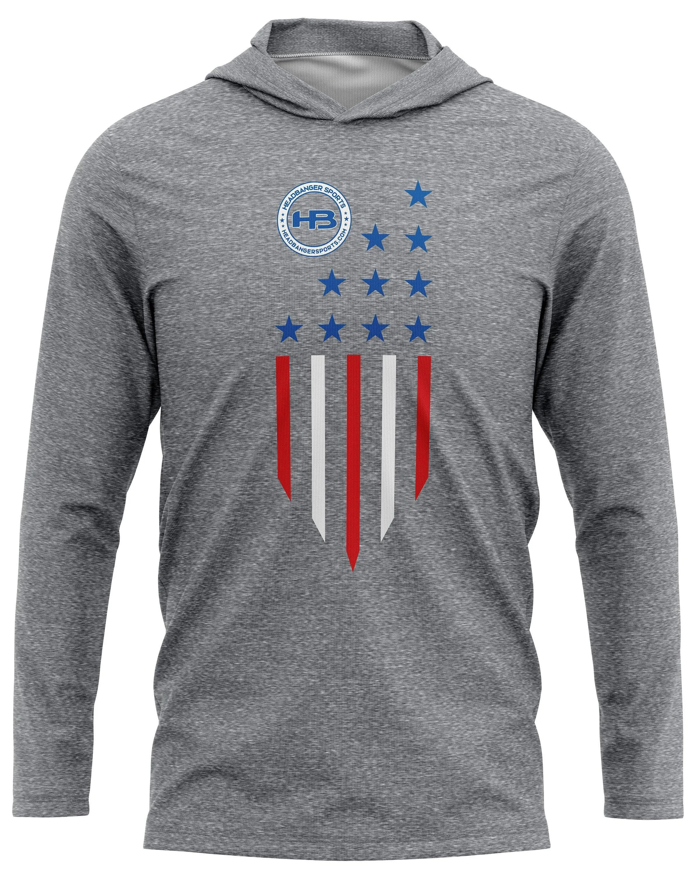 Headbanger Sports Exclusive Ultra Lightweight Long Sleeve Hoodies: Lifestyle Series