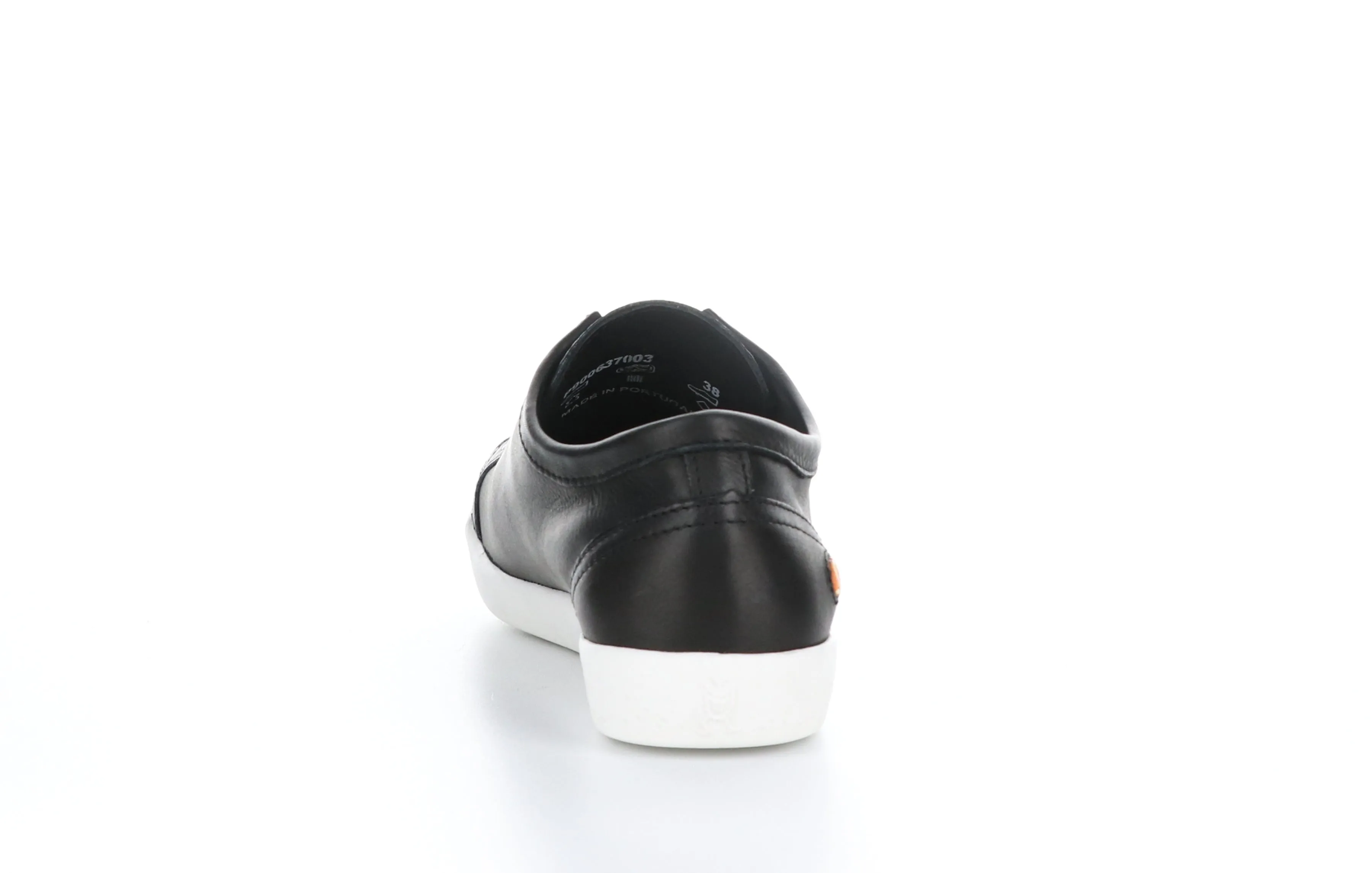 IRIT637SOF Smooth Black W/ Red Elastic Slip-on Trainers