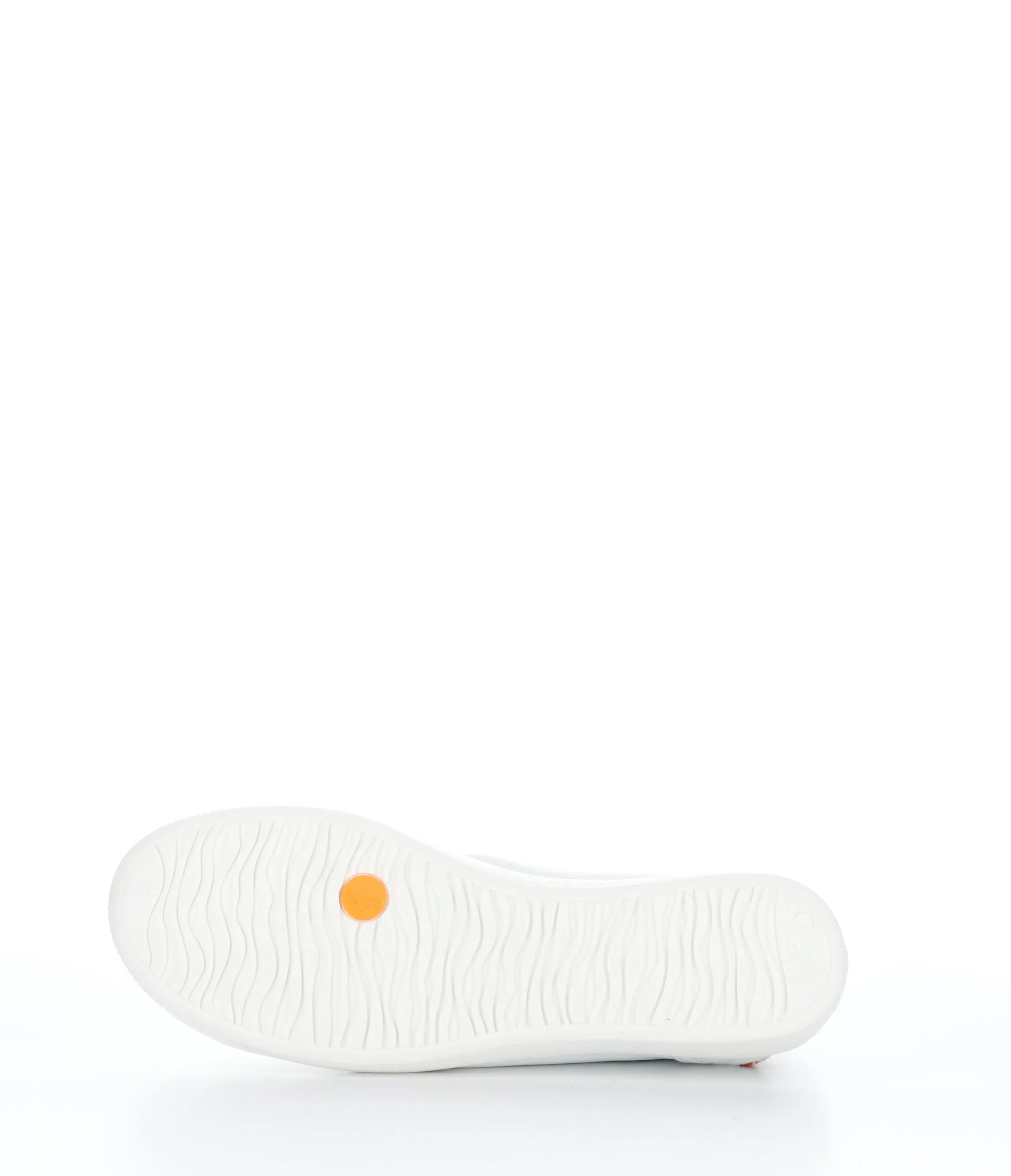 IRIT637SOF Smooth White W/ Blue Elastic Slip-on Trainers