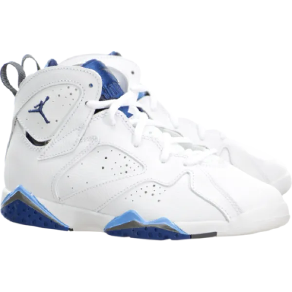 Jordan - Boy - PS Retro 7 - White/Blue/Grey