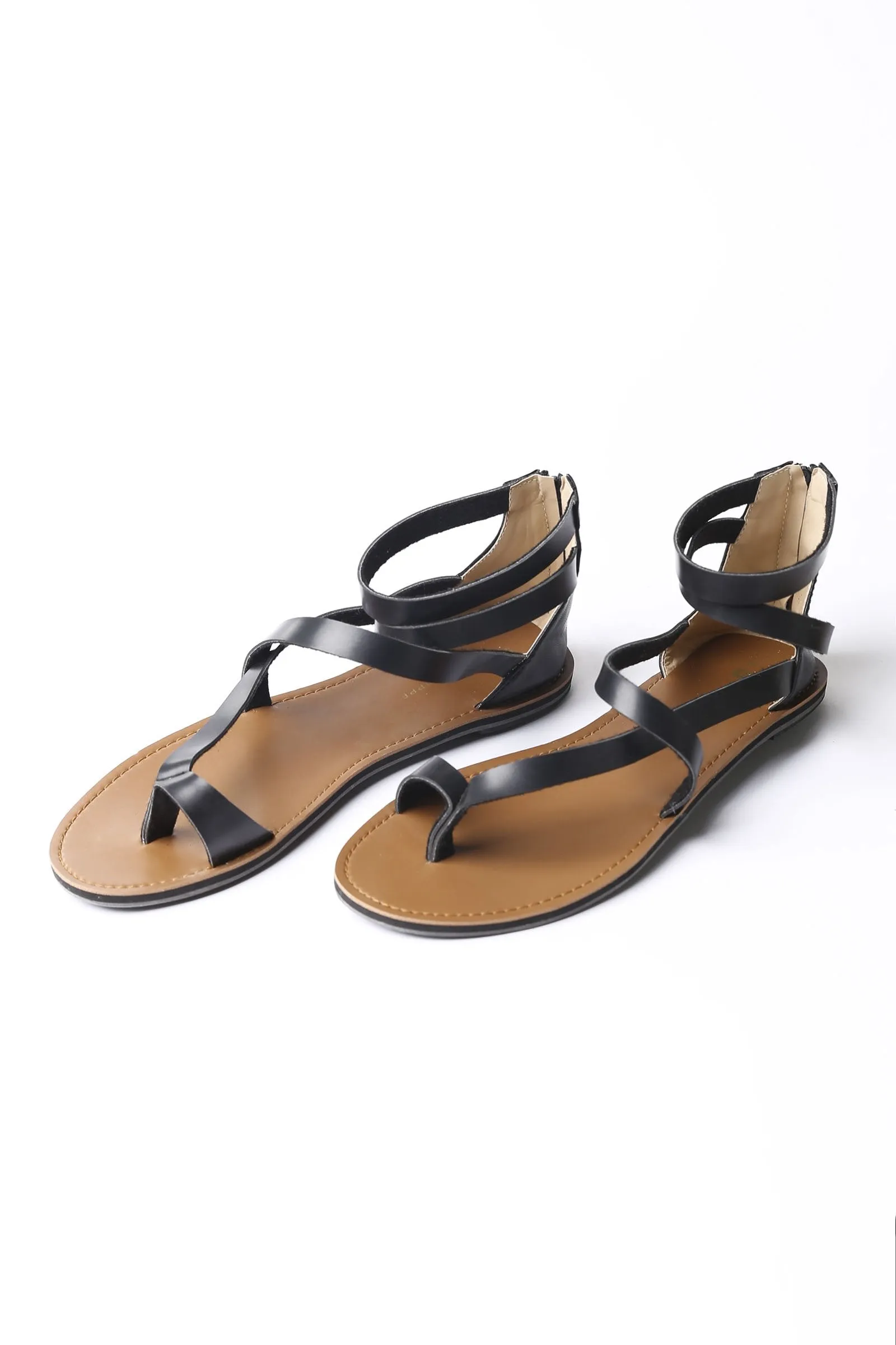 Ladies' Synthetic Leather Sandals