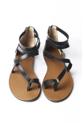 Ladies' Synthetic Leather Sandals