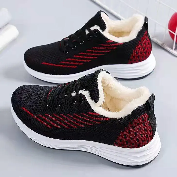 Lightweight Fleece Lined Soft Shoes