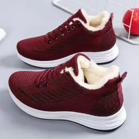 Lightweight Fleece Lined Soft Shoes
