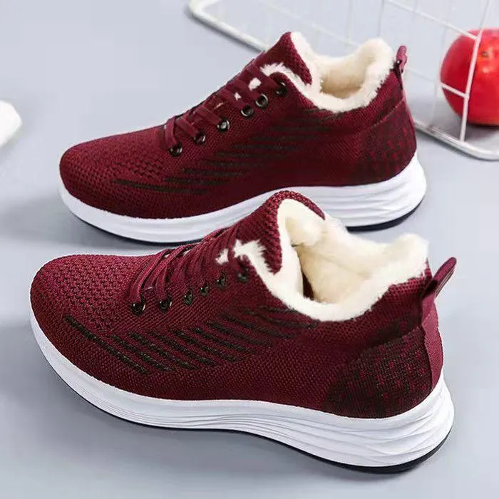 Lightweight Fleece Lined Soft Shoes