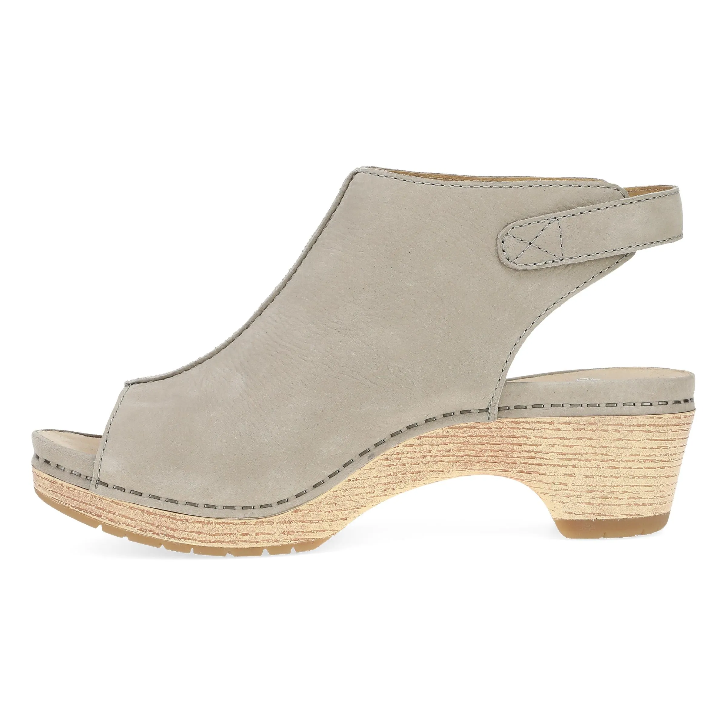 Lizzy Taupe Milled Nubuck