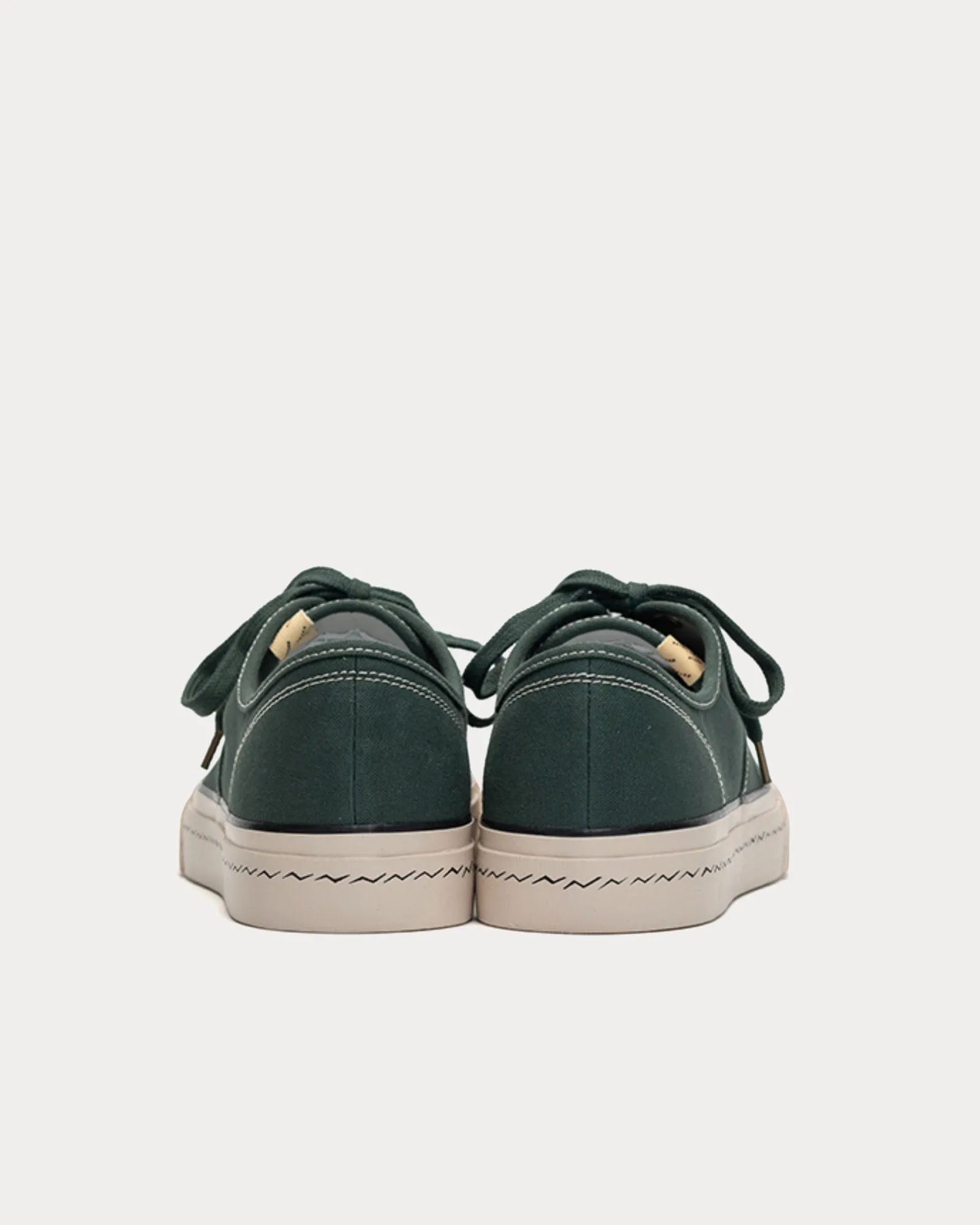 Logan Deck Lo Sipe Green Low Top Sneakers