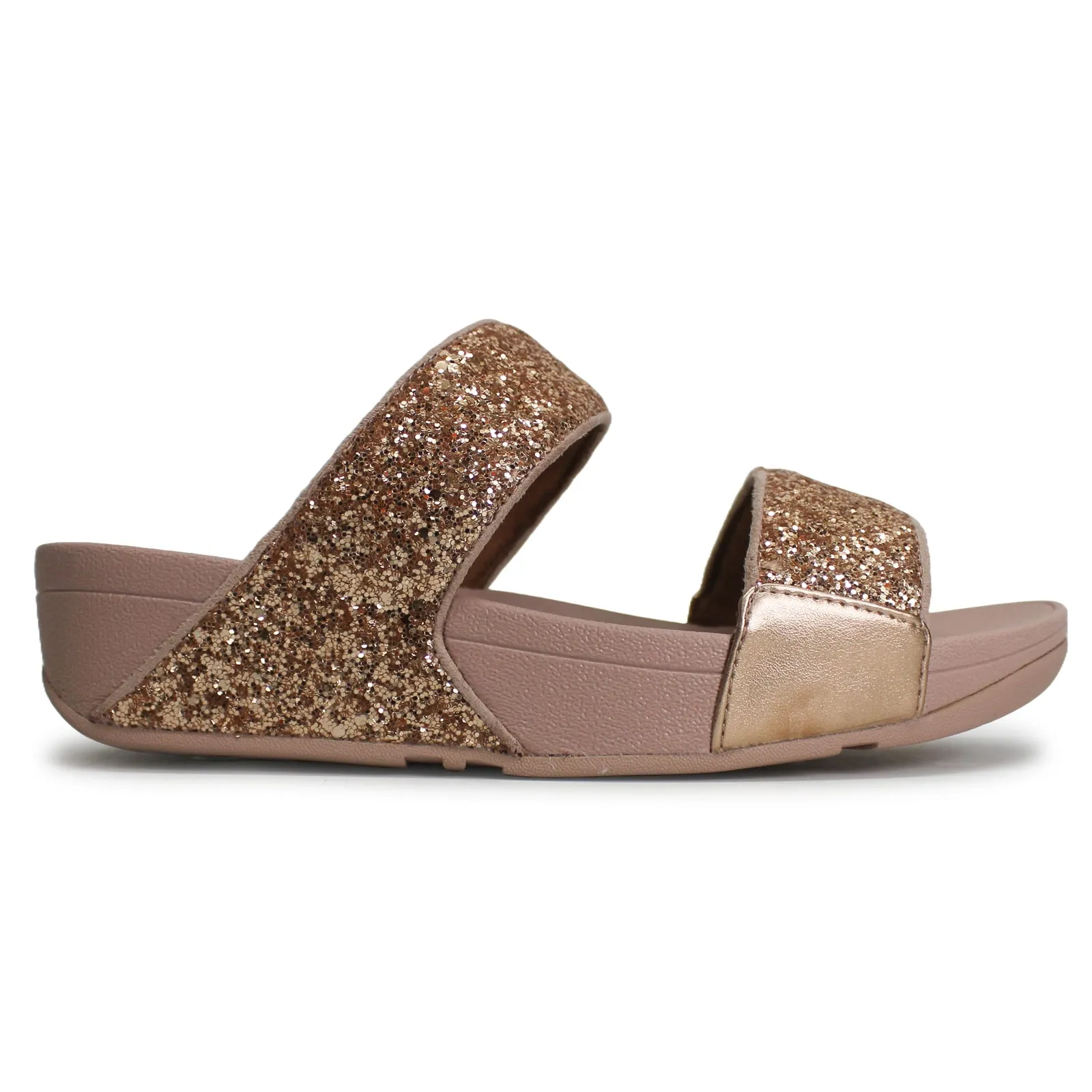 Lulu Glitter Synthetic Women's Slides Sandals
