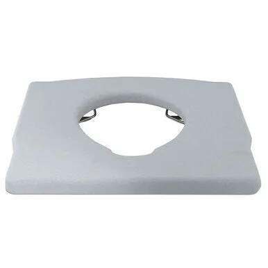 MedPro Defense Euro Commode with Flip Up Armrest, Bedpan Compatible