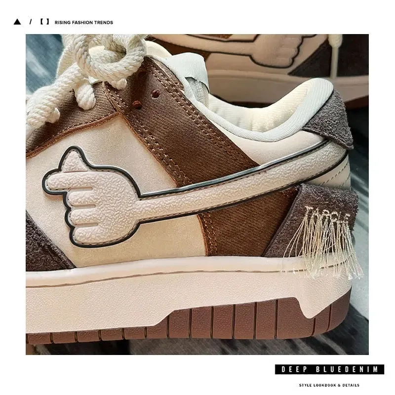 Men Lace Up Casual Shoes