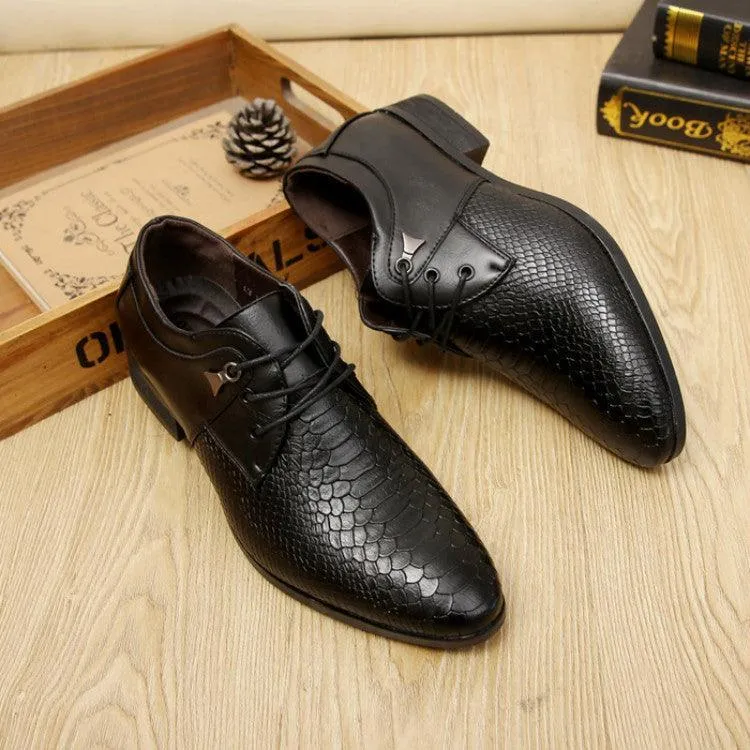 Men’s Casual Fashion Pointed Toe Shoes - British Style