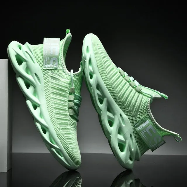 Men's Casual Lace-Up Light Sneakers